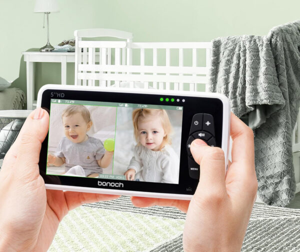 Kamera bonoch BBM01/BBM03/BBM05, Niania Elektroniczna, 720p, Zoom 4X - obrazek 9