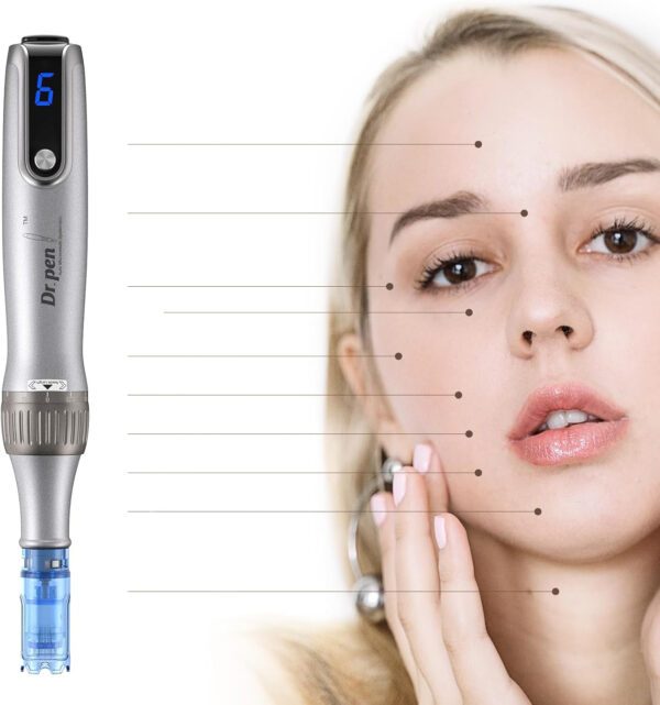 Dermapen Dr.Pen Ultima M8S bezprzewodowy 6 prędkości 0-2.5mm regulacja - obrazek 8