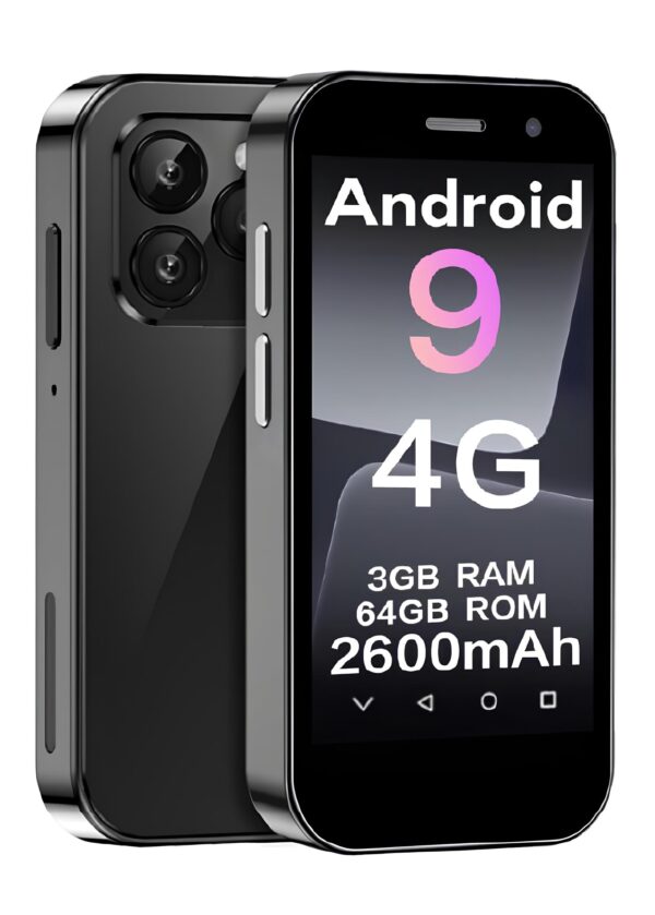 Smartfon ZOKOE, ekran 3'', 2600 mAh, 3 GB RAM, 64GB ROM, 2.0+5.0 MP, czarny
