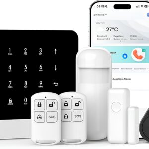 UŻYWANA System alarmowy RFID GSM Bezprzewodowy z Tuya Smartlife i pilotem