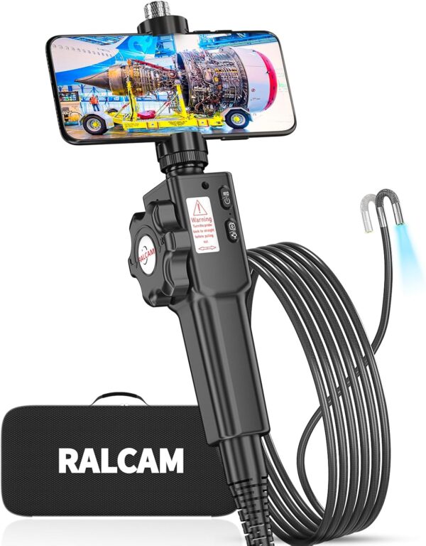 Kamera endoskopowa Ralcam z oświetleniem, 8,5 mm, HD1080P, 8 LED, 2m kabel