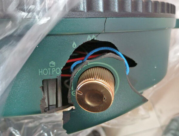 USZKODZONY Grill elektryczny Food Party FPJ202, 110V, 1800W - obrazek 11