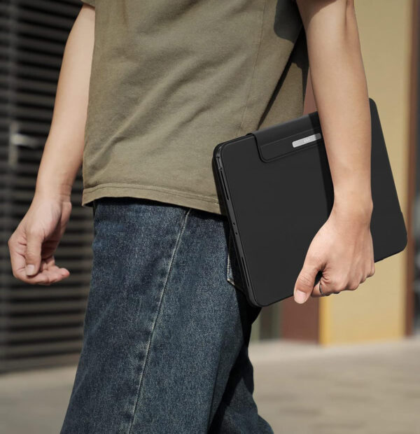 Etui z klawiaturą ESR Ascend Case Lite 6B006, iPad Pro 12.9 2022, niemiecki układ klawiatury QWERTZ czarne - obrazek 4