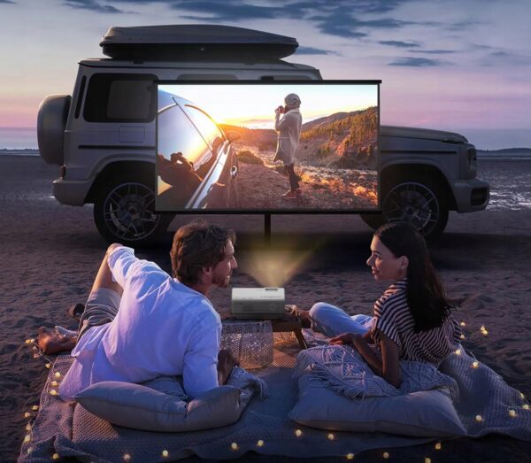Miniprojektor AKATUO 5G WiFi, XR21, Bluetooth, Full HD 1080p, 10000Lm - obrazek 2
