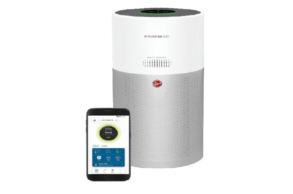 Oczyszczacz powietrza Hoover H-PURIFIER 500 HHP50CA011, 110 m², biały - obrazek 2