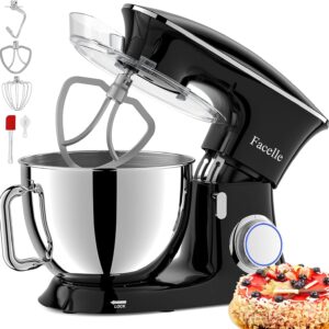 USZKODZONY Robot kuchenny Facelle SM-1554 1500W 8L black mikser z uszkodzeniem mechanicznym