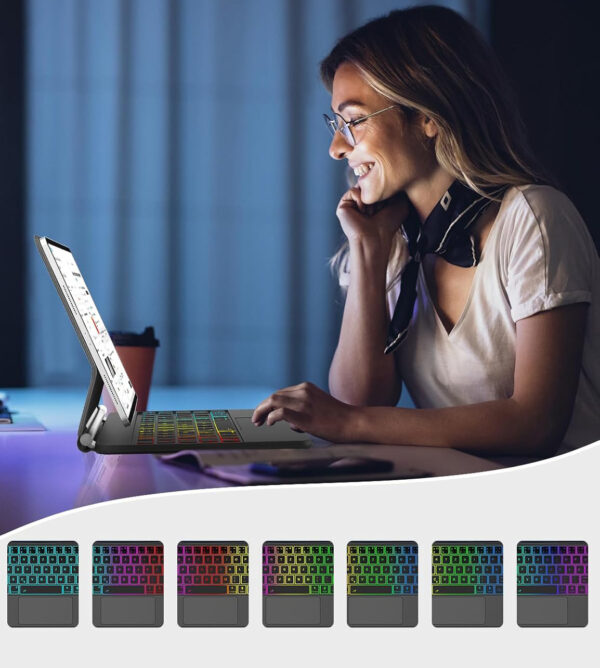 Etui z klawiaturą FOGARI P11 do iPad Air 11" (M3/M2) 2025/2024 Pro 11" - obrazek 2