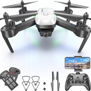 Dron Wipkviey T6 DETECTIVE Quadcopter z kamerą HD 1080P i 2 bateriami