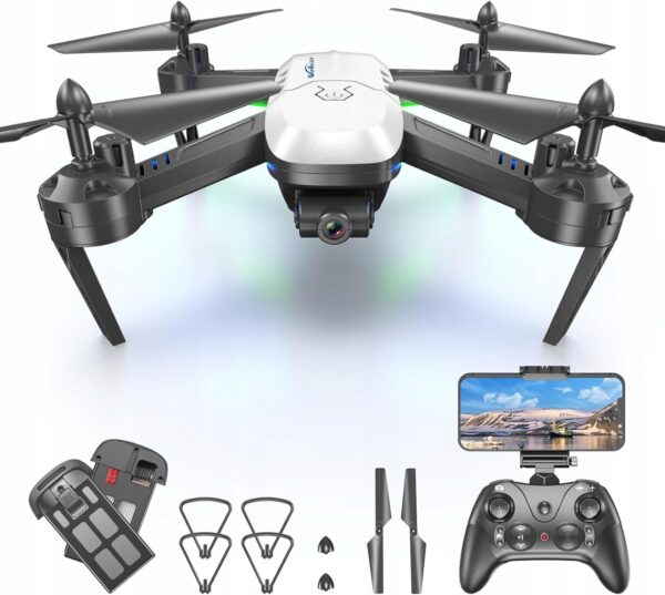 Dron Wipkviey T6 DETECTIVE Quadcopter z kamerą HD 1080P i 2 bateriami