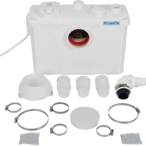 Kanalizacyjna pompa Hocanflo FLO700-R 700 W, pompa do toalet, Używany
