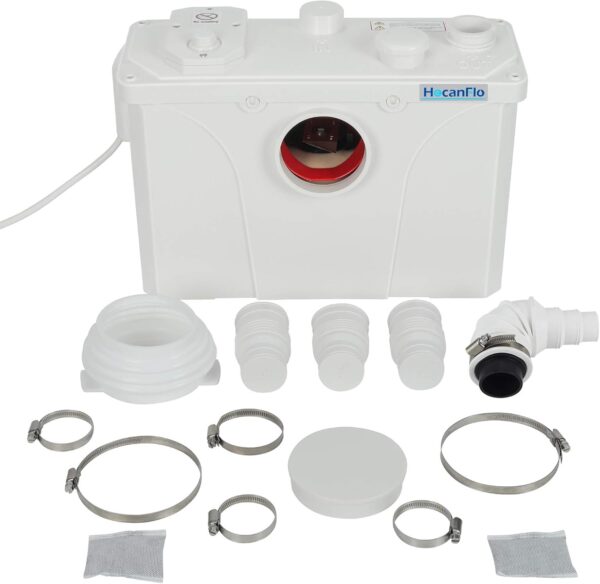 Kanalizacyjna pompa Hocanflo FLO700-R 700 W, pompa do toalet, Używany