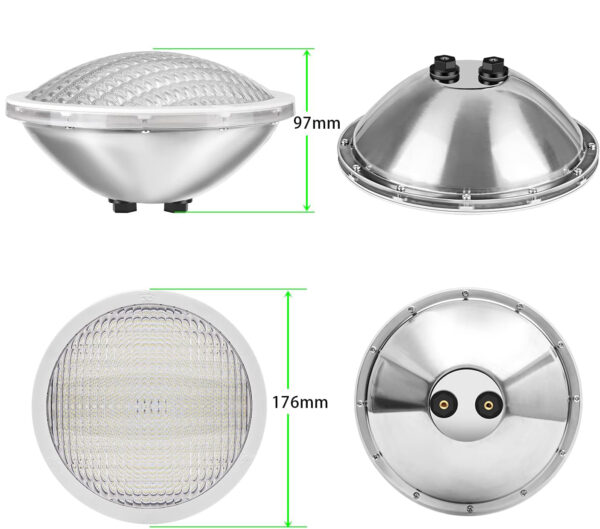 USZKODZONE Światło LED do basenu LyLmLe 30W IP68 12V oświetlenie podwodne - obrazek 5