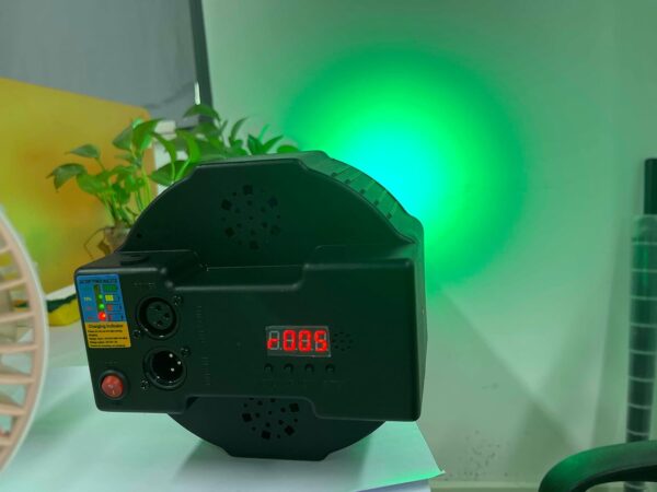 Reflektor LED RGB U`King 4 w 1 z pilotem - oświetlenie na imprezy i eventy - obrazek 9