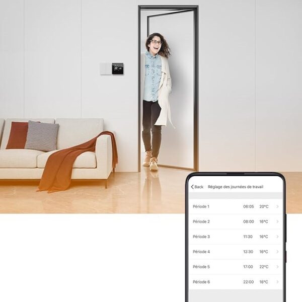 Beok Termostat Smart WLAN, termostaty do ogrzewania kotła - obrazek 10