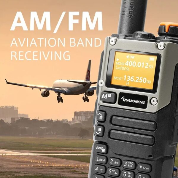 Przenośne radio CB Quansheng UV-K5 (8), 50-600MHz 5W 2023 FM AM Type-C - obrazek 4