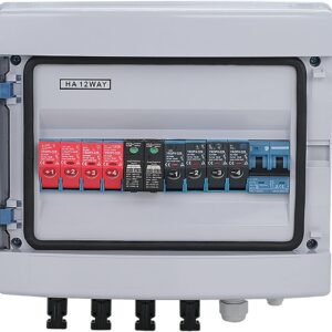 Skrzynka rozdzielcza z wyłącznikami automatycznymi YRO HA-12WAY, 550V, IP65
