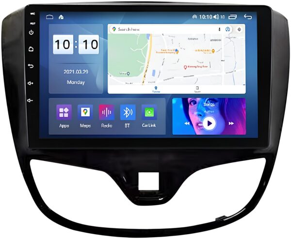 Radio Samochodowe Eouyt Stereo 9 Cal Ekran Dotykowy Nawigacja GPS Dla Opel Karl Vinfast Fadil 2017-2020