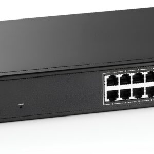 Zarządzalny switch MokerLink 16x2.5G 2x10G SFP VLAN IGMP bez wentylatora