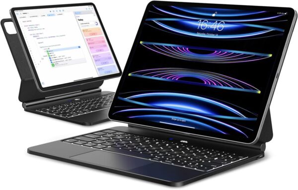 APPS2Car Klawiatura z Podstawą na iPad Pro 11" i iPad Air z Trackpadem - obrazek 2