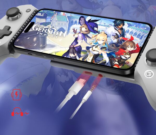 Kontroler GameSir G8 Galileo typ C do iPhone 15 i HarmonyOS z joystickami - obrazek 7