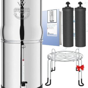 System filtracji grawitacyjnej Weeplow Neptune 11L AISI 304 z 2 filtrami O'Pure