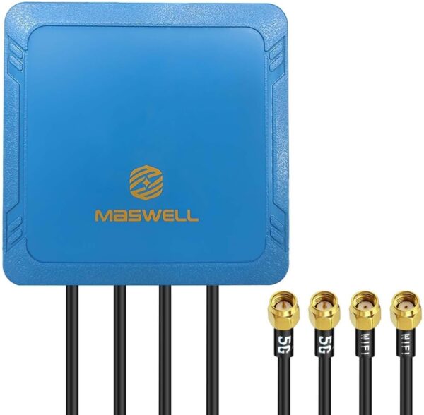 Antena Maswell 5G 4G LTE MIMO 700-6000MHz, SMA, Bluetooth, Zigbee