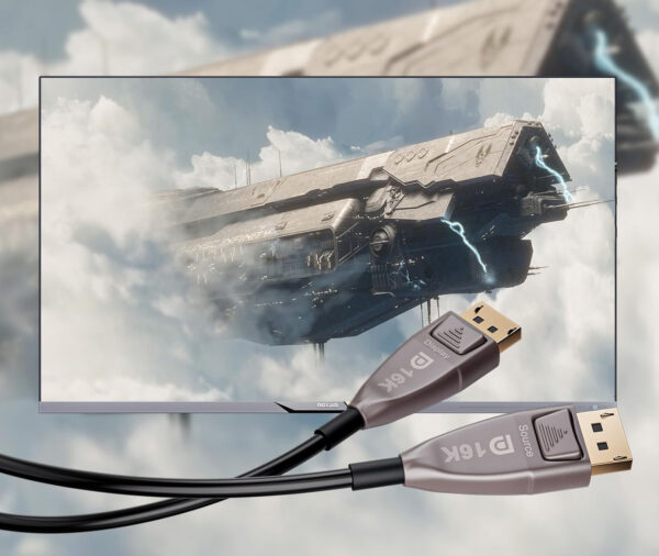 Używany Kabel światłowodowy CHENLENIC 80 Gbps 8K 15 metrów - obrazek 5