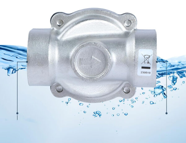 Zawór wodny US Solid 1 cal, 24 V, NC 0-10 bar IP65 elektrozawór do automatyzacji przepływu wody - obrazek 4
