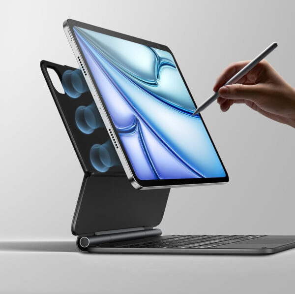 Etui z klawiaturą ESR 6B016A do iPad Air 13'' QWERTZ (M2) 2024, iPad Pro 12.9 - obrazek 3