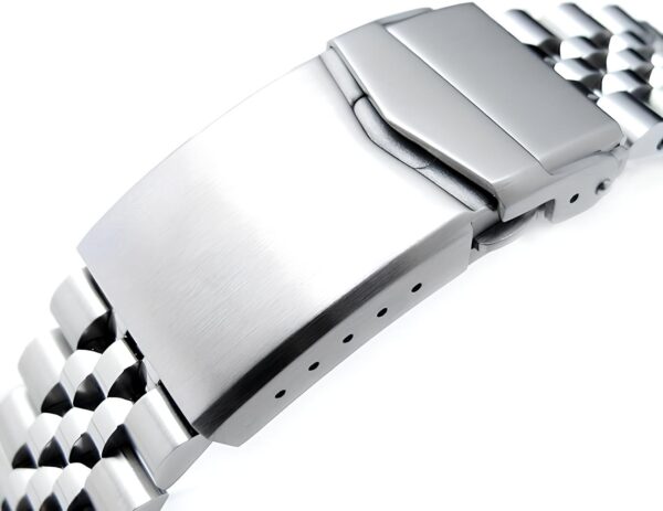 Pasek MiLTAT 20 mm do zegarka Seiko 5-40 mm matowa stal rozmiar L - obrazek 3