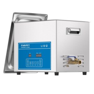 Cyfrowy ultradźwiękowy środek czyszczący SWAREY 15L 360W do czyszczenia narzędzi i części precyzyjnych