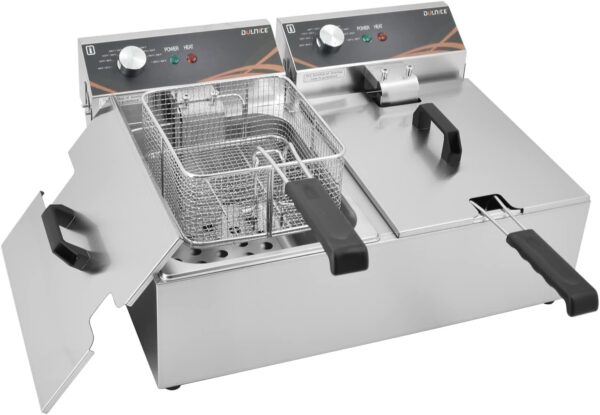 UŻYWANY Frytownica DULNICE DZL-20B 12L 2x3000 W do restauracji
