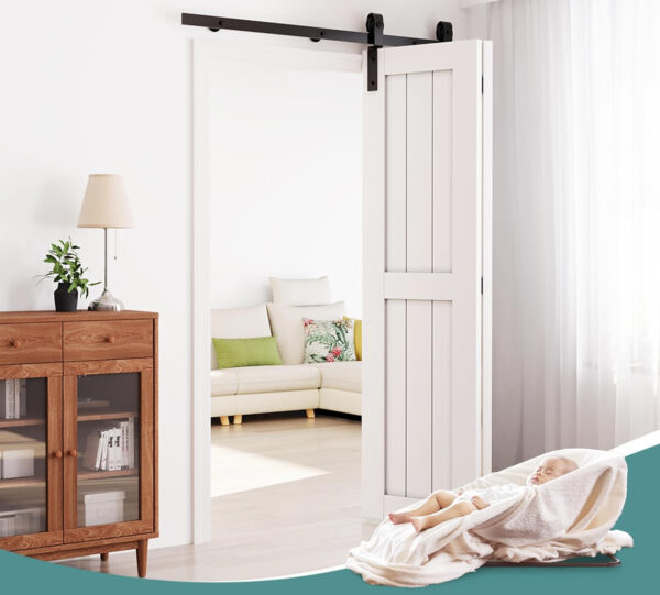 Zestaw do składanych drzwi przesuwnych, podwójnych WINSOON 3.3FT 100 CM - obrazek 2