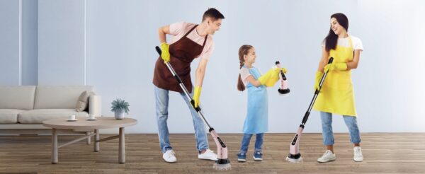 Bezprzewodowa szczotka Leebein ANS-8050 do czyszczenia, 8 końcówek - obrazek 9