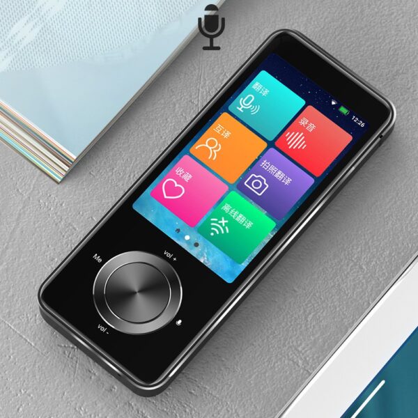 Przenośny tłumacz Smart Translator M9, 107 języków, WI-FI, Bluetooth - obrazek 2