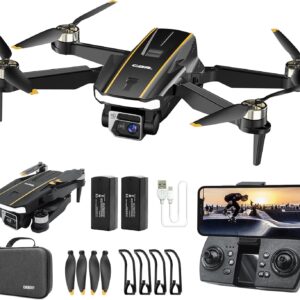 Dron CHUBORY A68 WiFi FPV z kamerą HD, 2 akumulatory, futerał