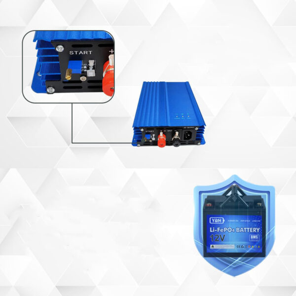 Inventor SOGTICPS 16V - 28V - BAT12V, 500 W, czysta fala sinusoidalna - obrazek 2