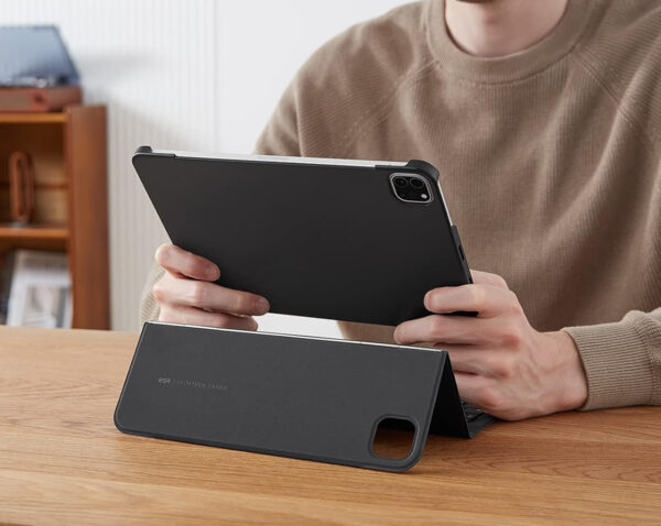 Etui z klawiaturą ESR 6B017, do iPad Pro 12,9 cala, czarne, niemiecki układ klawiatury QWERTZ - obrazek 6
