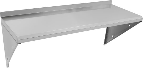 Półka ścienna DUNLICE DLS8030-HK ze stali nierdzewnej 120 x 30 cm, do 80 kg