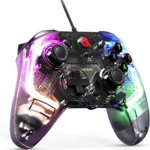 Kontroler GameSir T4 Kaleid z RGB do Windows 10/11, Switch i Android TV