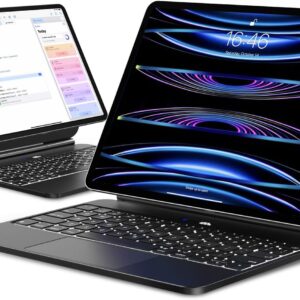 Etui z klawiaturą QWERTZ APPS2Car, Bluetooth, do iPad Pro 12.9, (6.,5.,4.)