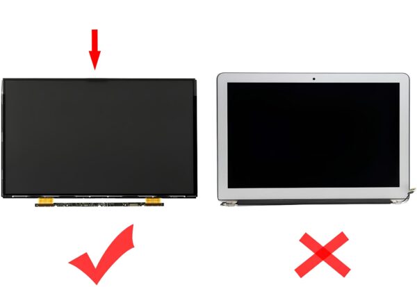 Ekran do MacBook Air 13" LCD LED zamiennik OLVINS A1369 A1466 2010-2017 - obrazek 2