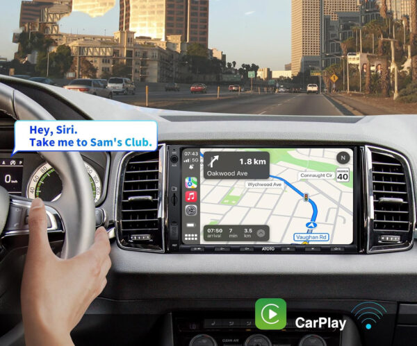 Używane Radio samochodowe ATOTO F7 F7G2A7WE 7 cali Bluetooth HD LRV FM/AM GPS - obrazek 5