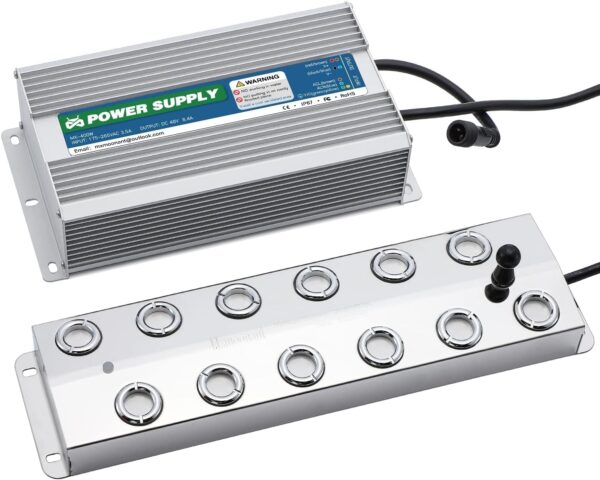 UŻYWANY Ultra dźwiękowy nawilżacz Mxmoonant, 12 dysz, 400W, 8,4 l/h