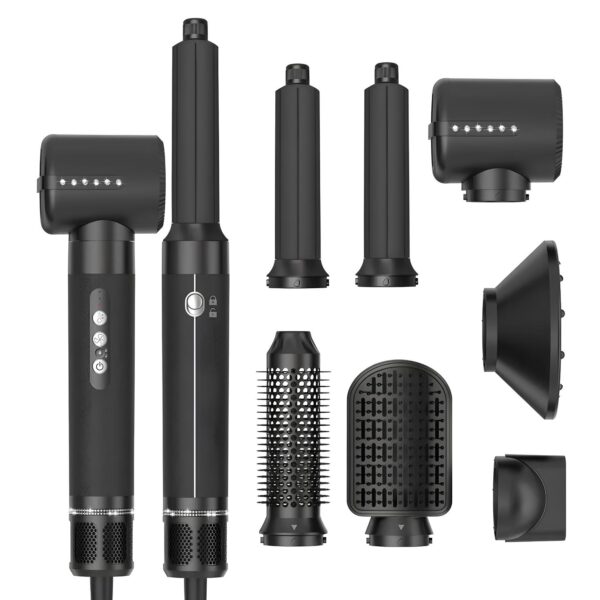 Wielofunkcyjny styler RESTEQ 7 w 1, moc 1400 W, kolor czarny