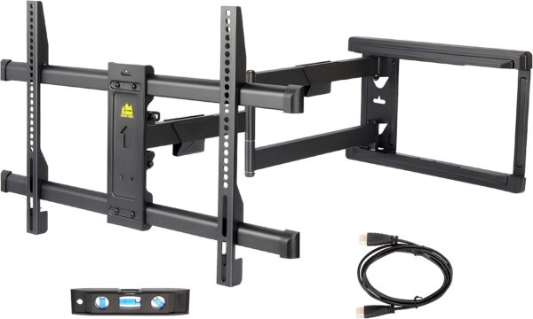 Uchwyt ścienny TV FORGING MOUNT HY9389-B, ramię 30", VESA 600x400 - obrazek 2
