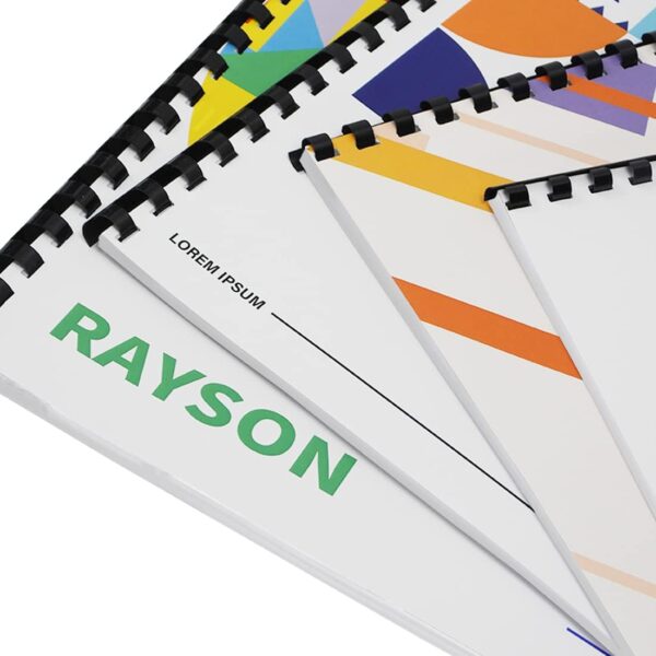 Bindownica RAYSON SD-1501A21 12 kartek 200 stron 21 pierścieni A4 - obrazek 3