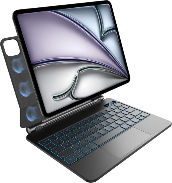 Klawiatura Nimin do iPad Air/Pro 11" podświetlana, z touchpadem AZERTY