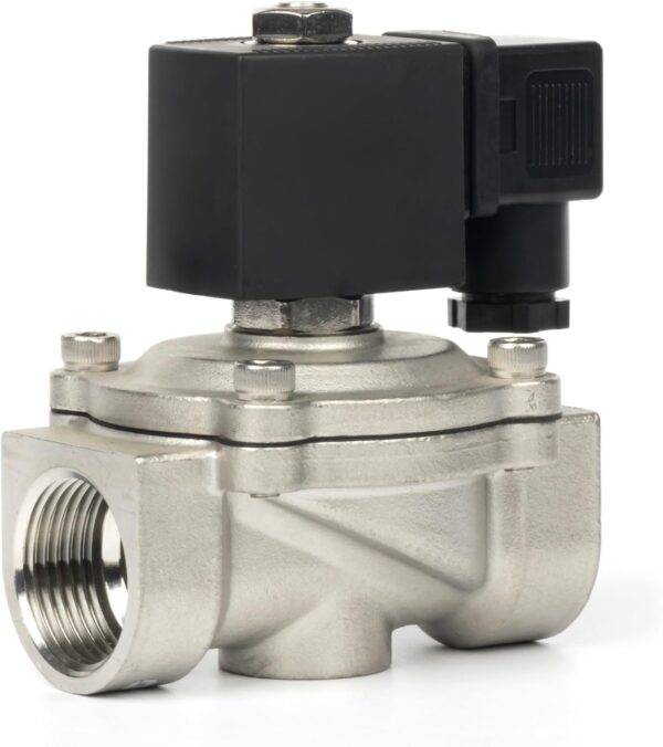 Zawór wodny US Solid 1 cal, 24 V, NC 0-10 bar IP65 elektrozawór do automatyzacji przepływu wody - obrazek 5