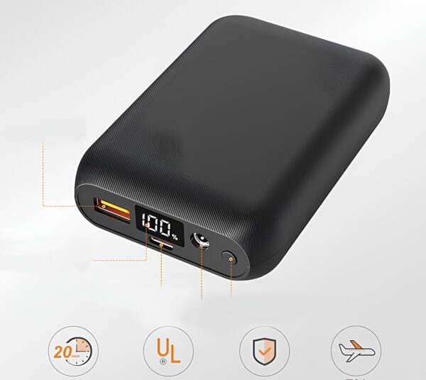 Sevdiea Kamizelka z Podgrzewaniem 9 Stref, 16000mAh, 7,4V, Rozmiar S - obrazek 4